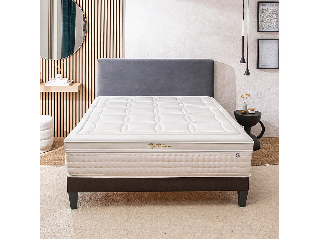 BELLECOUR LITERIE | Matelas EMPEREUR 90x200 cm | Mousse avec mémoire de forme