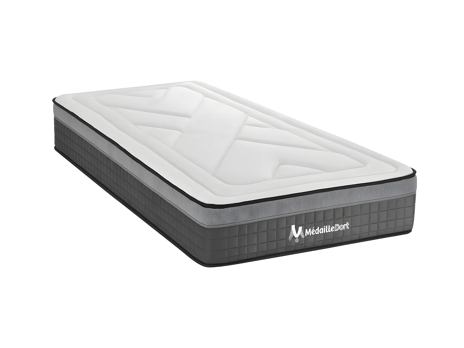 MEDAILLE DORT | Matelas ACTIVE + 90x200 cm | Mousse avec mémoire de forme