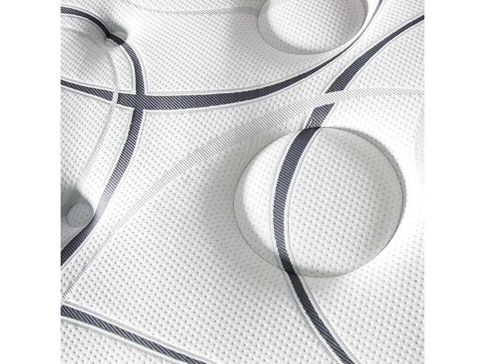 Matelas Mémoire de forme 24 cm COPENHAGUE - 200x200 cm