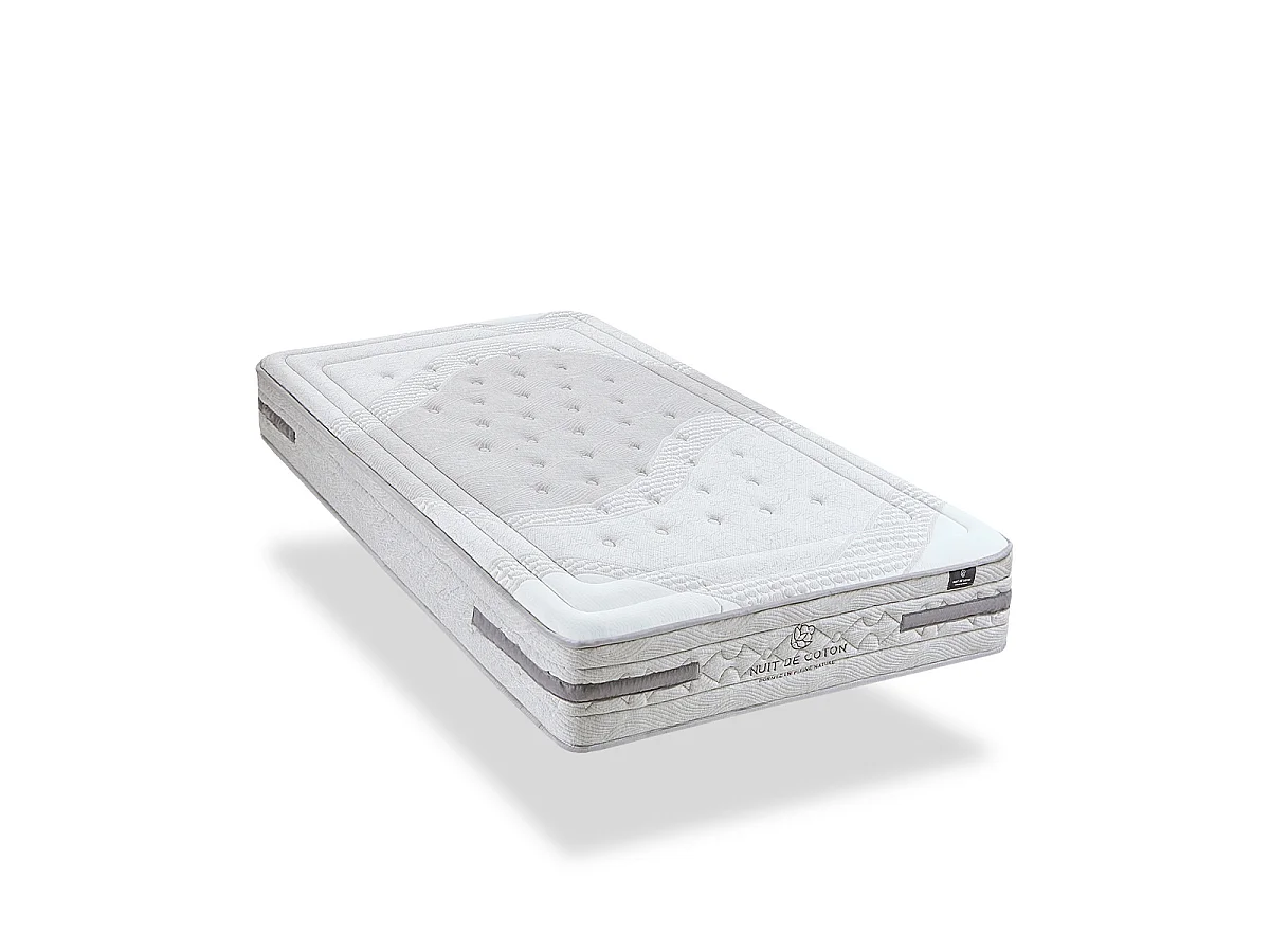 Matelas Sérénade - Ressorts ensachés - Équilibré - 26 cm d'épaisseur - 90x200 cm