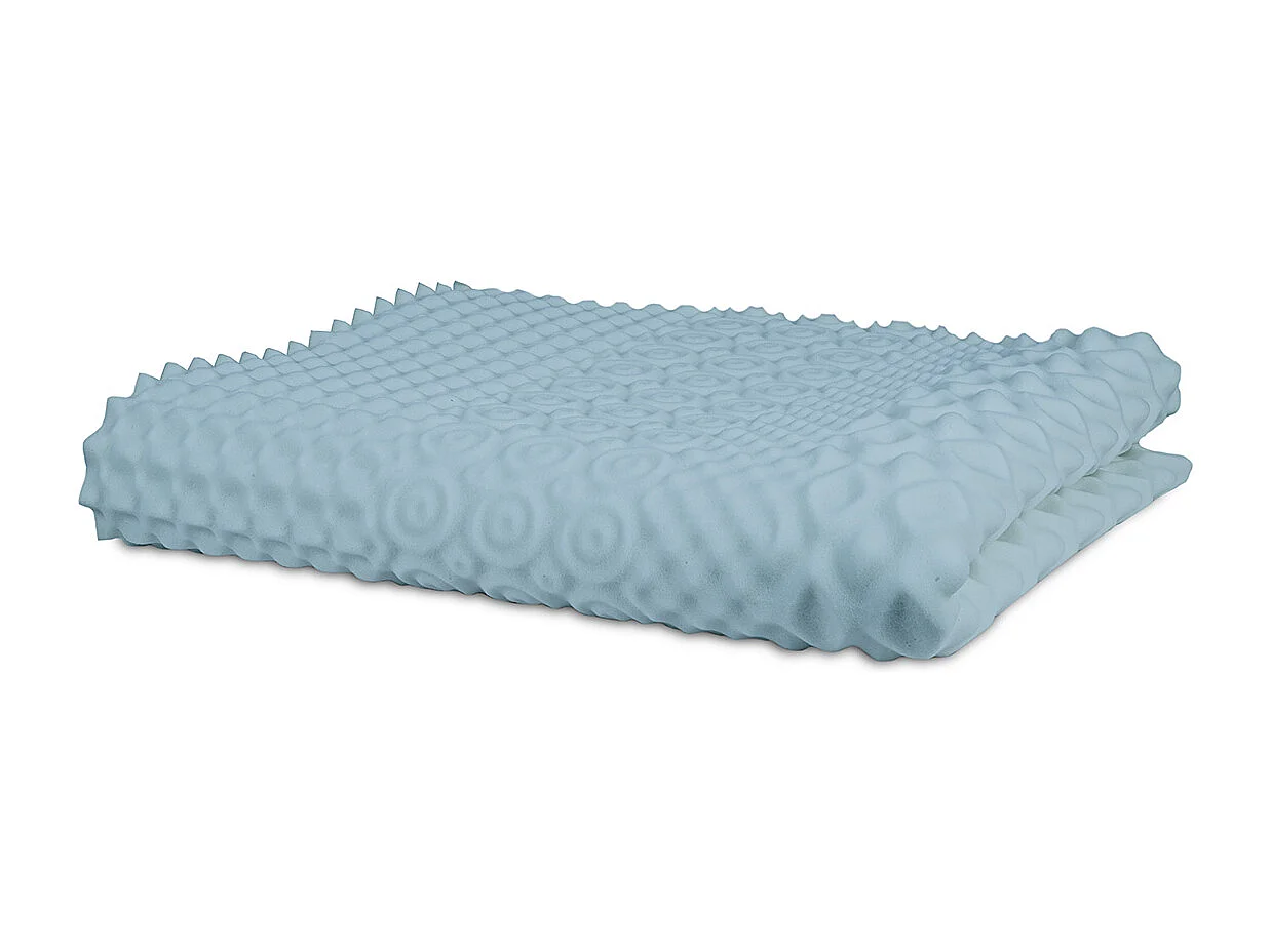 OLYMPE LITERIE | Surmatelas GEL REFRESH 180x200 cm | Mémoire de forme avec gel thermorégulateur