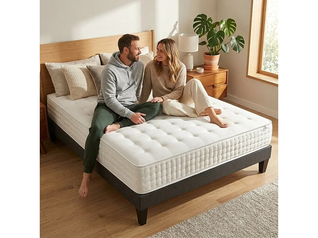 OLYMPE LITERIE | Matelas APOLLON 90x190 cm | Mousse avec mémoire de forme