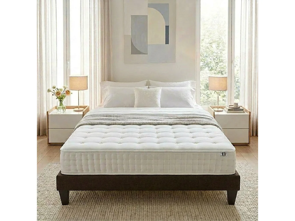 OLYMPE LITERIE | Matelas APOLLON 90x190 cm | Mousse avec mémoire de forme