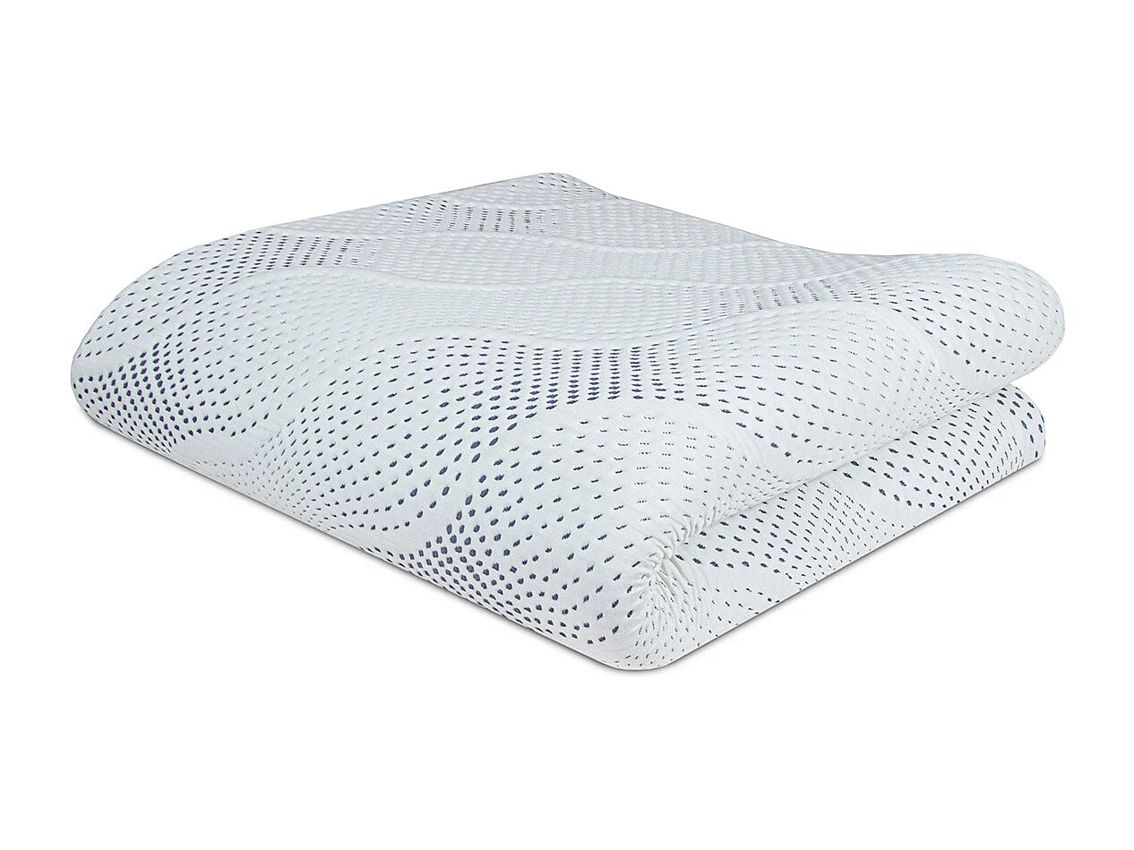 NEOREV | Surmatelas VISCOTOUCH 140x190 cm | Mémoire de forme avec gel thermorégulateur