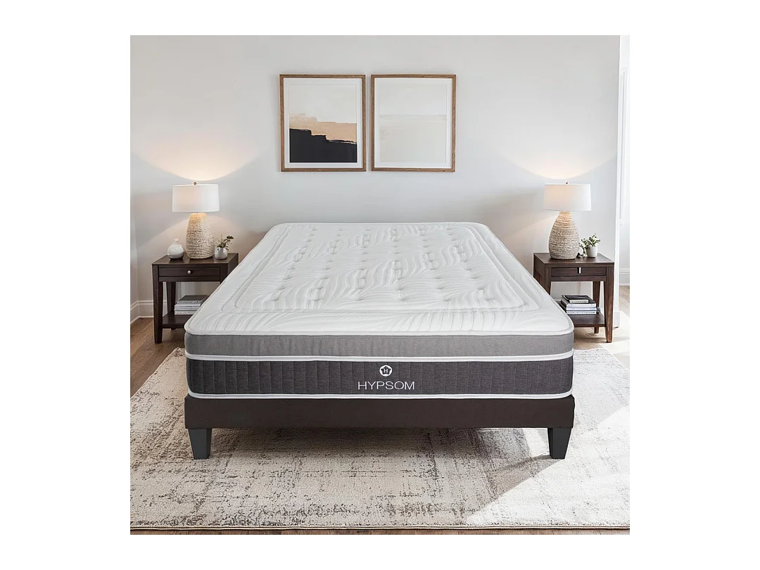 HYPSOM | Matelas ELEGANCE 90x200 cm | Mousse avec mémoire de forme