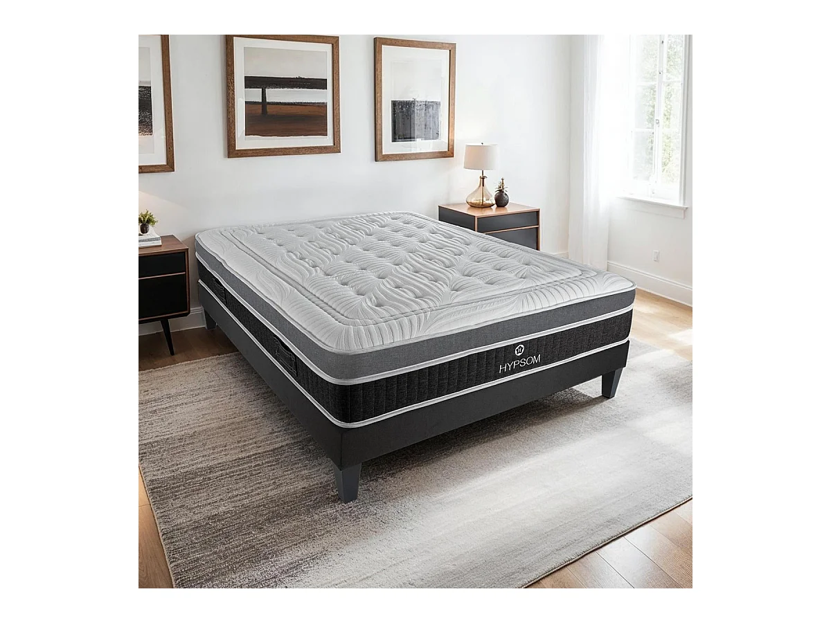 HYPSOM | Matelas ELEGANCE 90x200 cm | Mousse avec mémoire de forme