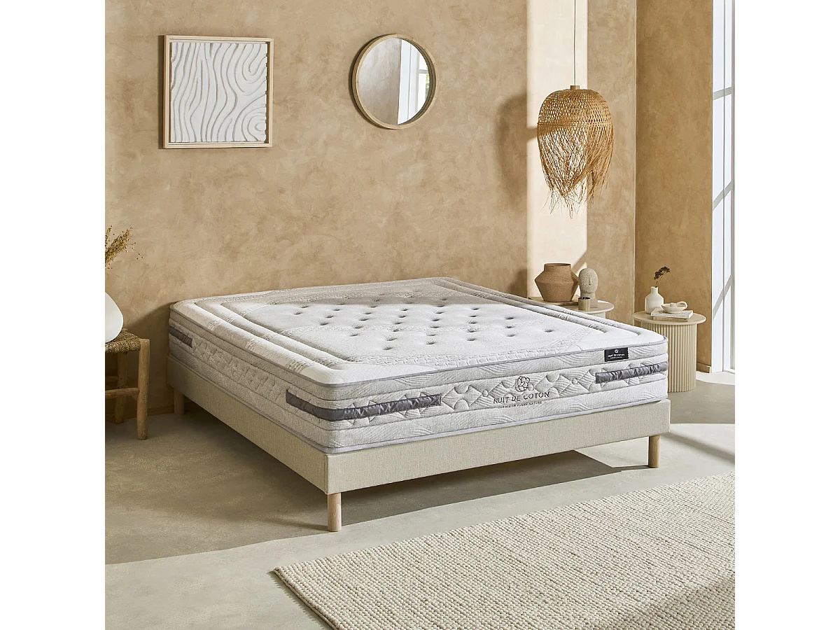 Matelas SÃ©rÃ©nade - Ressorts ensachÃ©s - Ã‰quilibrÃ© - 26 cm d'Ã©paisseur - 160x200 cm