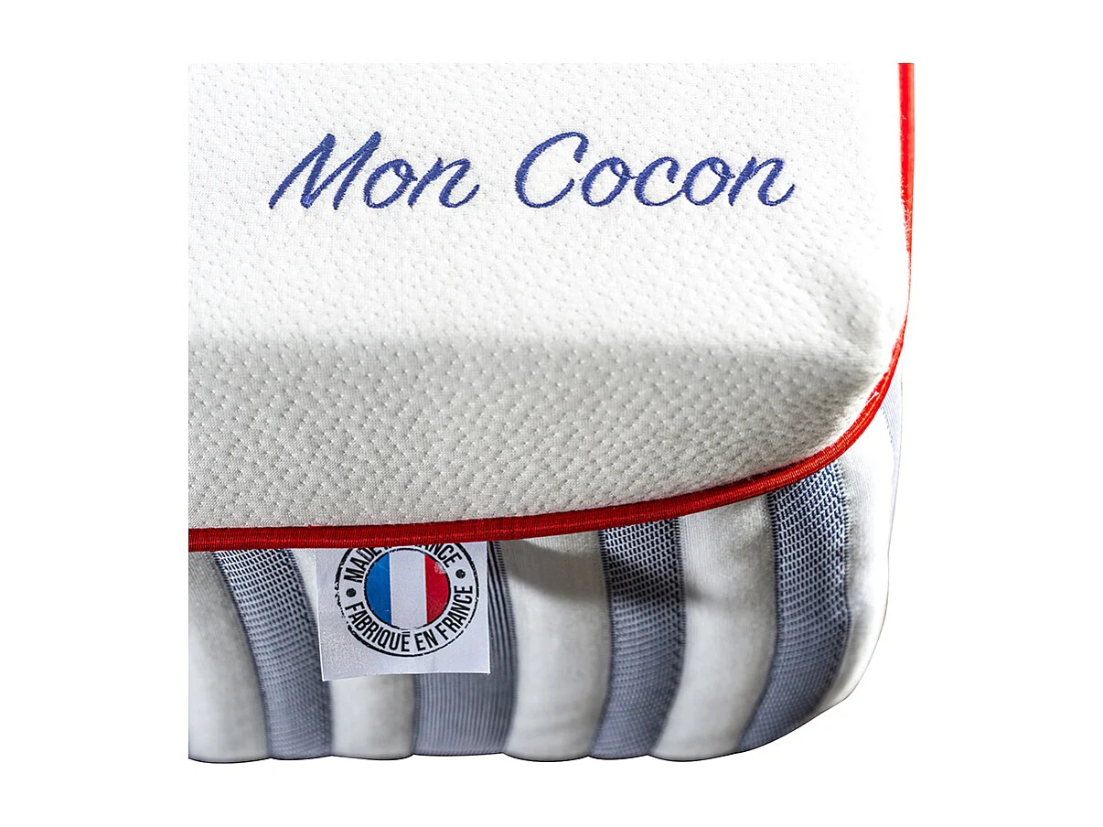 OLYMPE LITERIE | Matelas MON COCON 180x200 cm | Mousse avec mémoire de forme