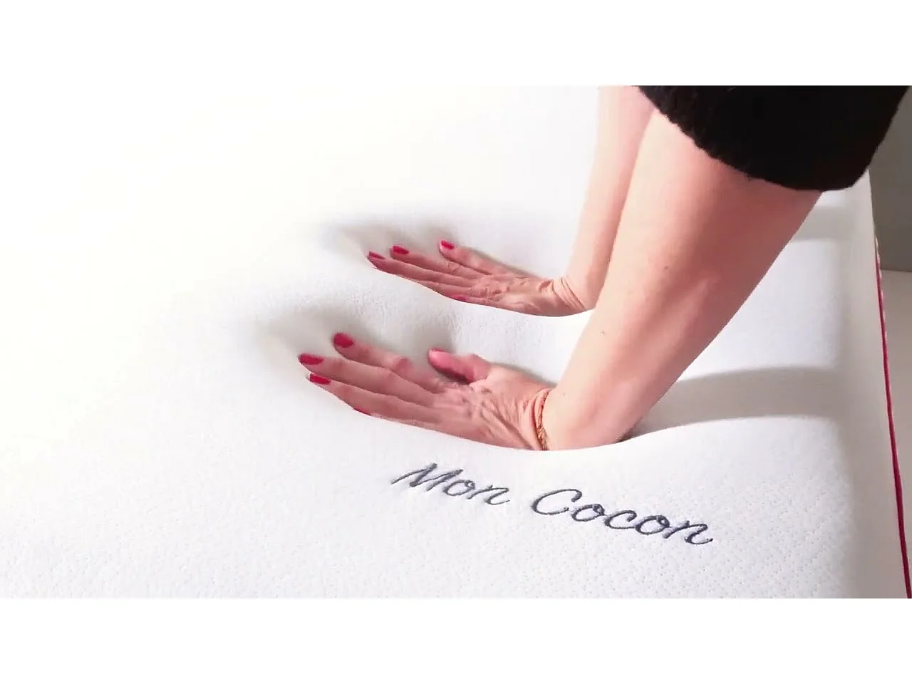 OLYMPE LITERIE | Matelas MON COCON 180x200 cm | Mousse avec mémoire de forme