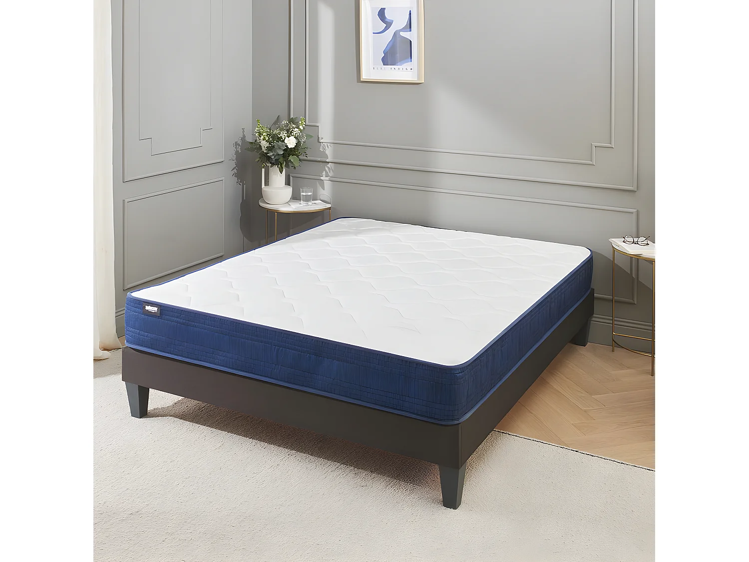 BELLECOUR LITERIE | Matelas QUINCONCES 180x200 cm | Ressorts ensachés