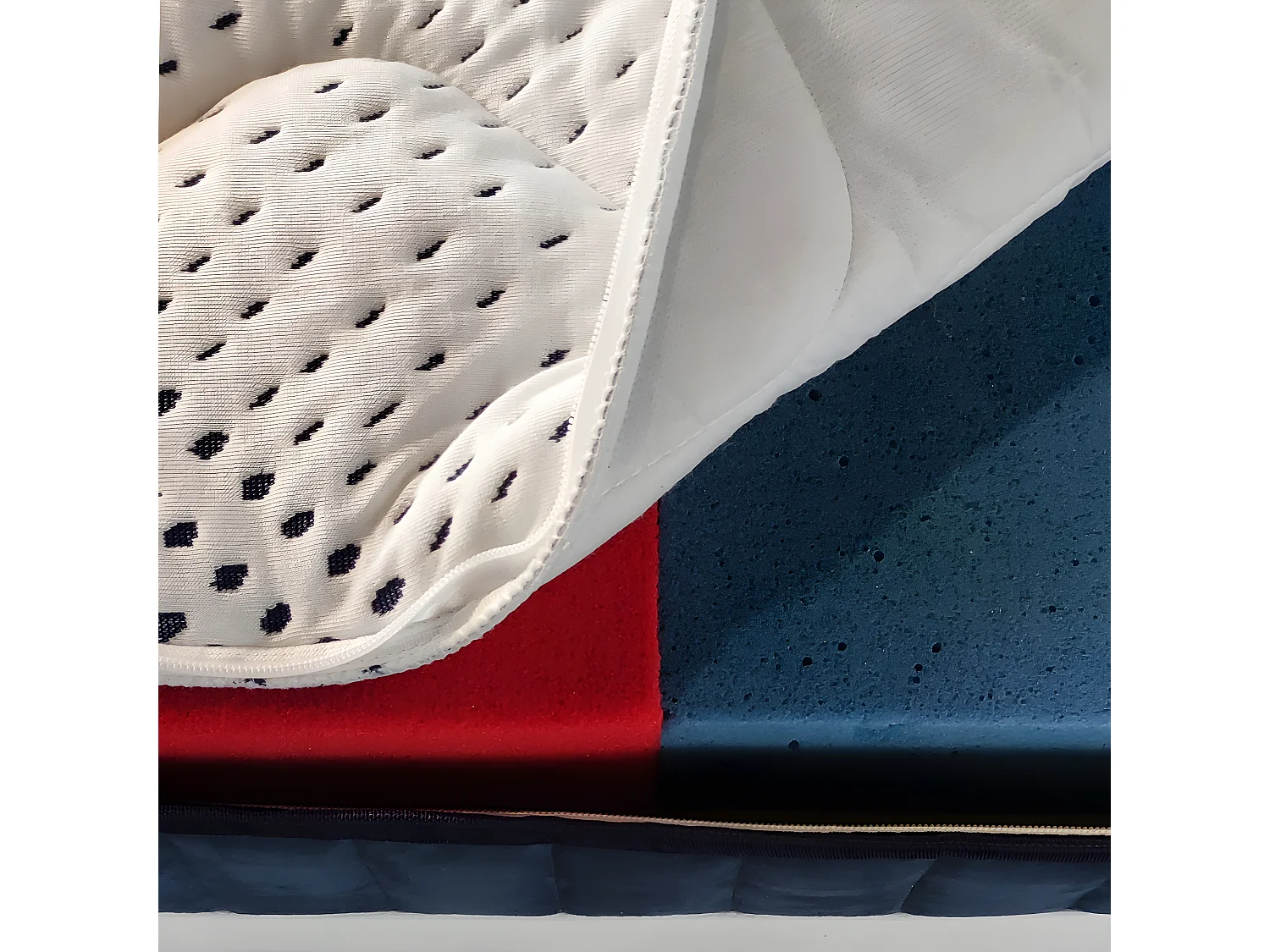 NEOREV | Matelas BBR 140x200 cm | Mousse avec mémoire de forme