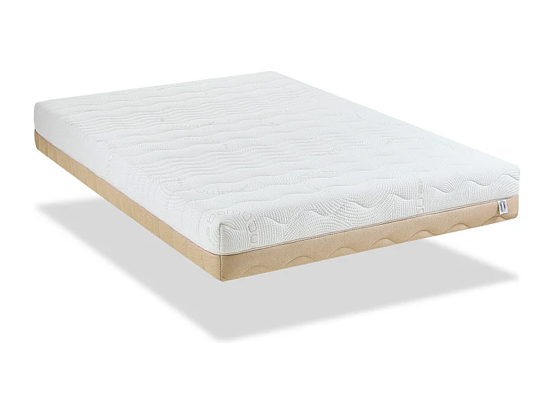 NUIT DE COTON | Matelas 4 SAISONS 90x190 cm | Mousse avec mémoire de forme