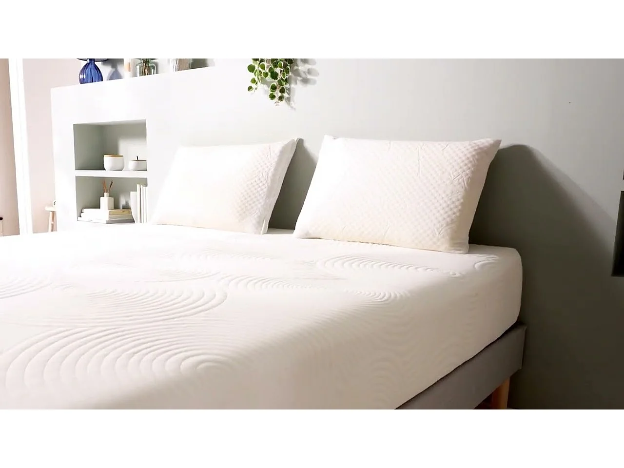 OLYMPE LITERIE | Matelas HERA 160x200 cm | Mousse avec mémoire de forme