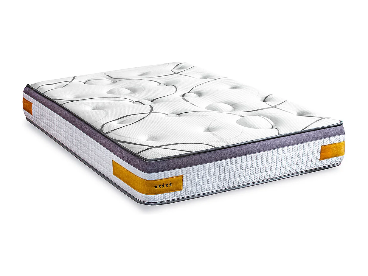 BELLECOUR LITERIE | Matelas LINKOPING 90x200 cm | Mousse à mémoire de forme | Soutien Ferme