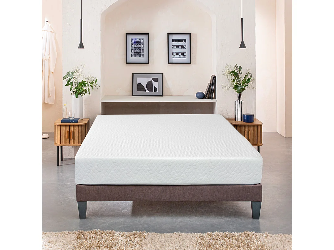 BELLECOUR LITERIE | Matelas ABSOLU 140x190 cm | Mousse avec mémoire de forme