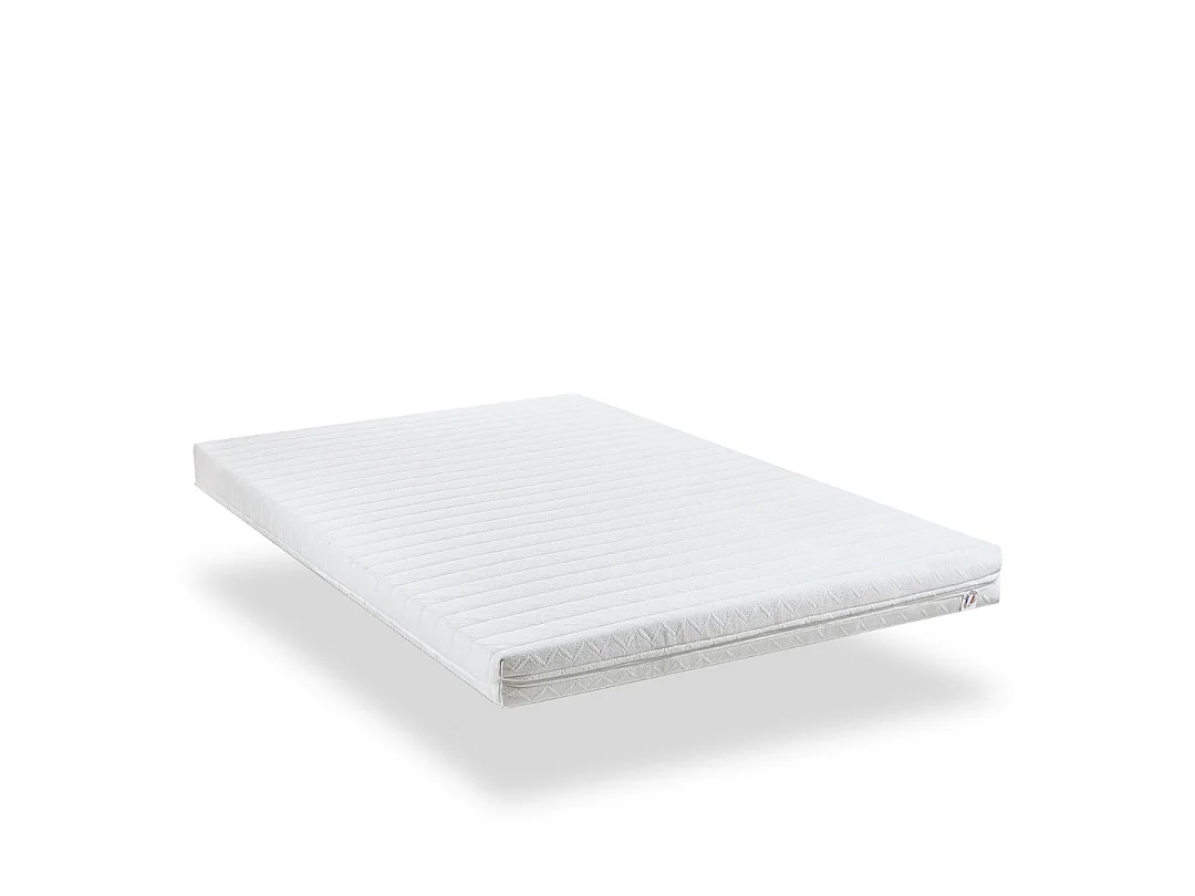 Matelas Egio - Mousse au toucher latex - Ferme - 12 cm - 140x200 cm