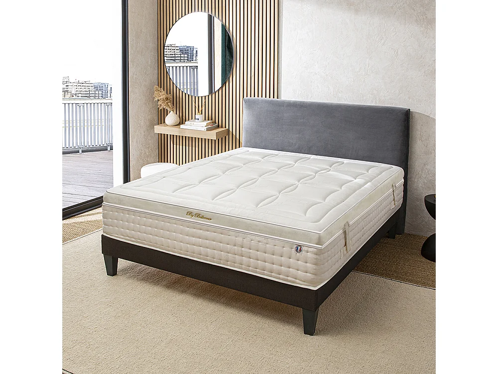 BELLECOUR LITERIE | Matelas EMPEREUR 140x200 cm | Mousse avec mémoire de forme