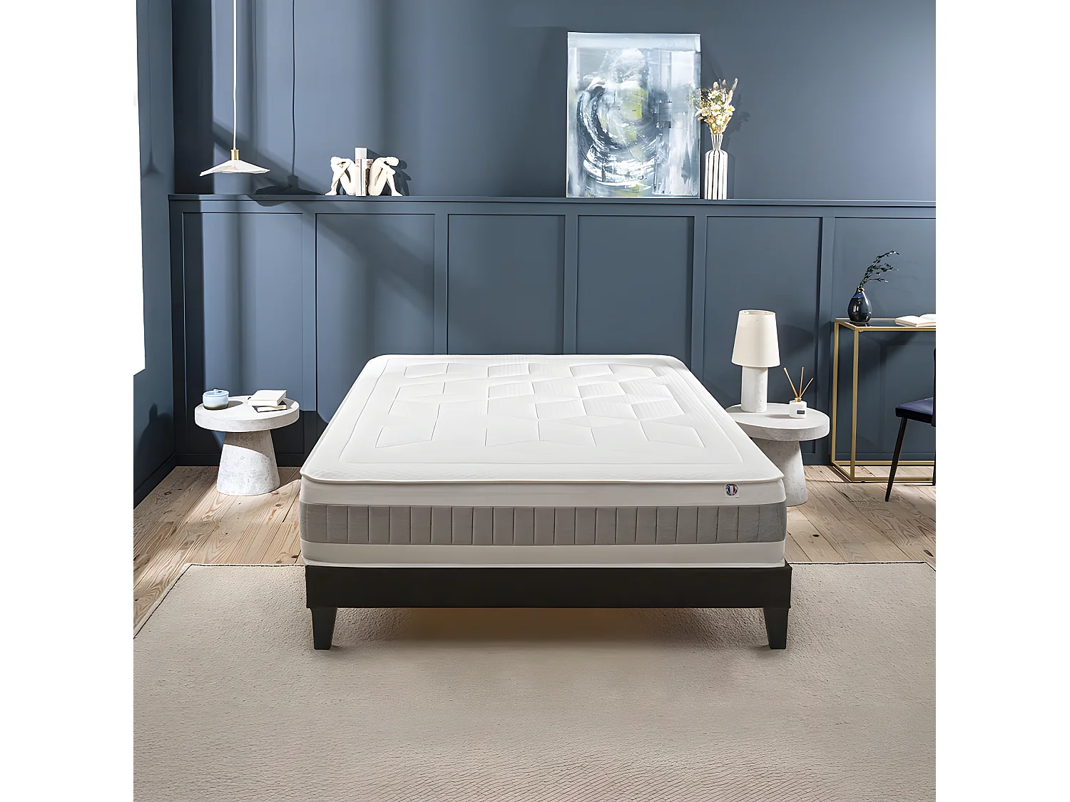 BELLECOUR LITERIE | Matelas GRAND HOTEL 160x200 cm | Mousse avec mémoire de forme