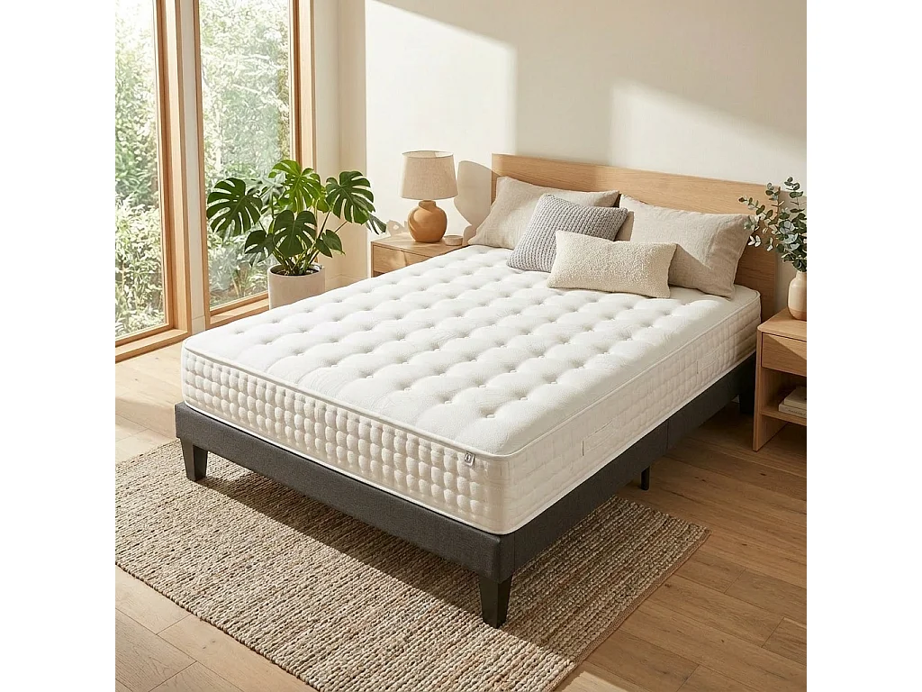 OLYMPE LITERIE | Matelas APOLLON 180x200 cm | Mousse avec mémoire de forme