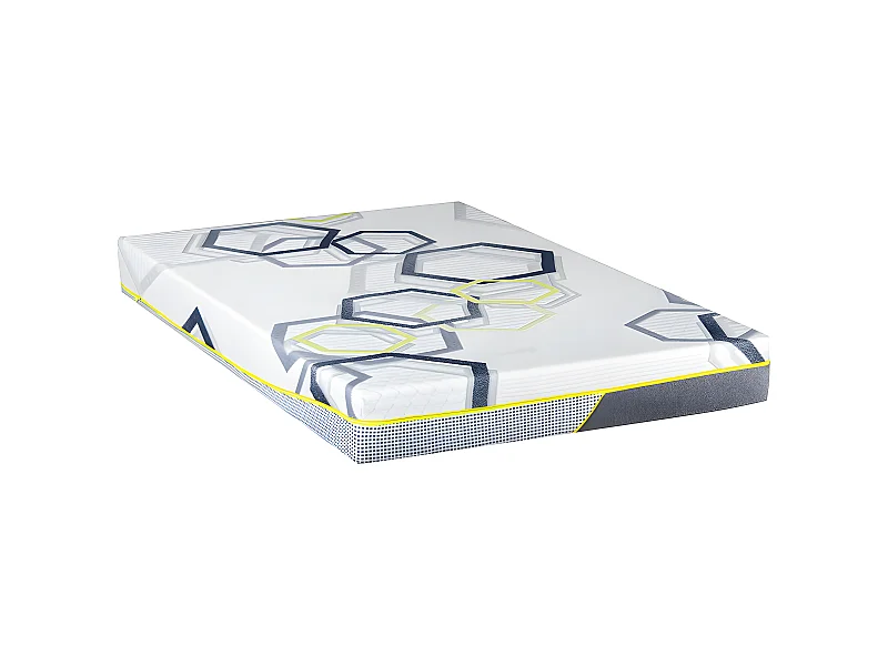 OLYMPE LITERIE | Matelas CASSIOPEE 180x200 cm | Mousse avec mémoire de forme