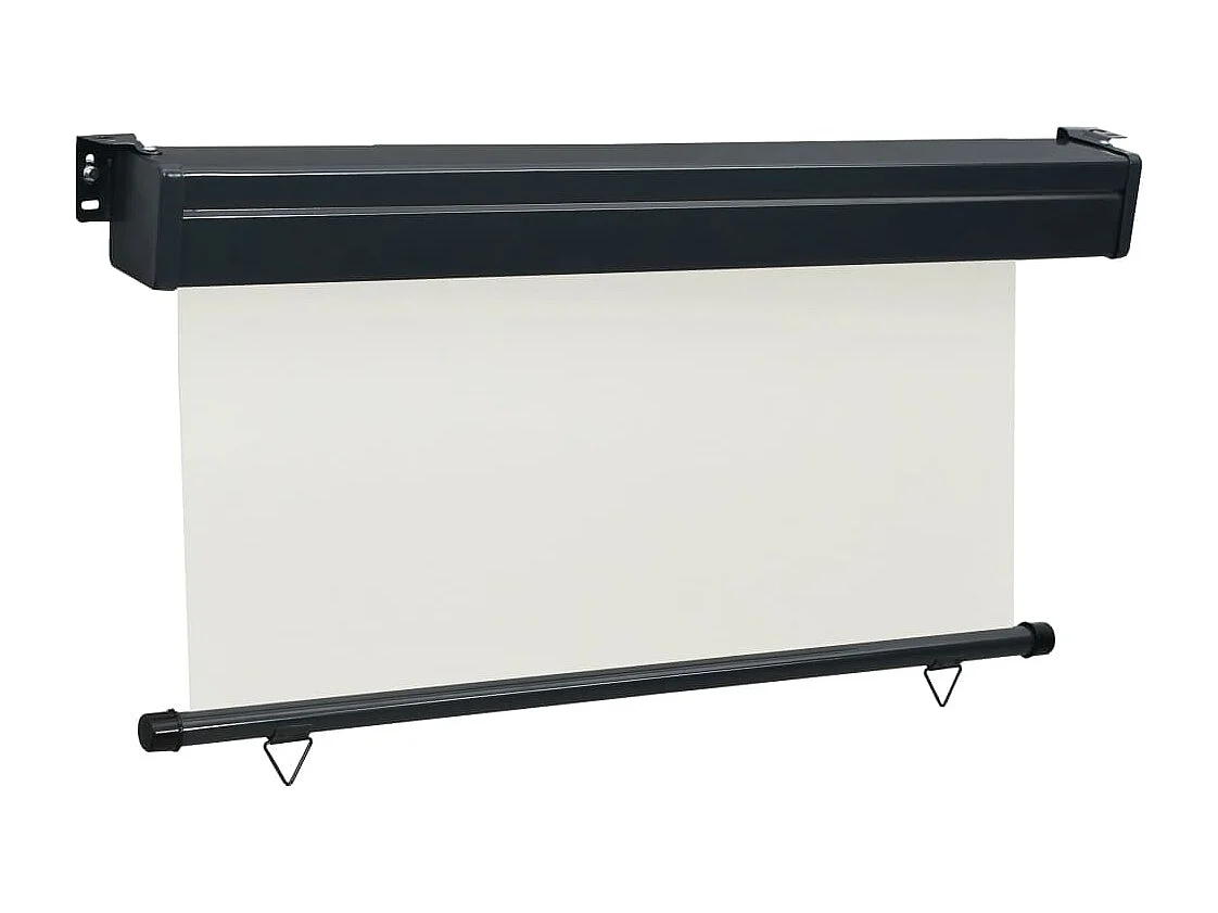 Auvent paravent store brise-vue crème 250 x 140 x 140 cm 02_0007010