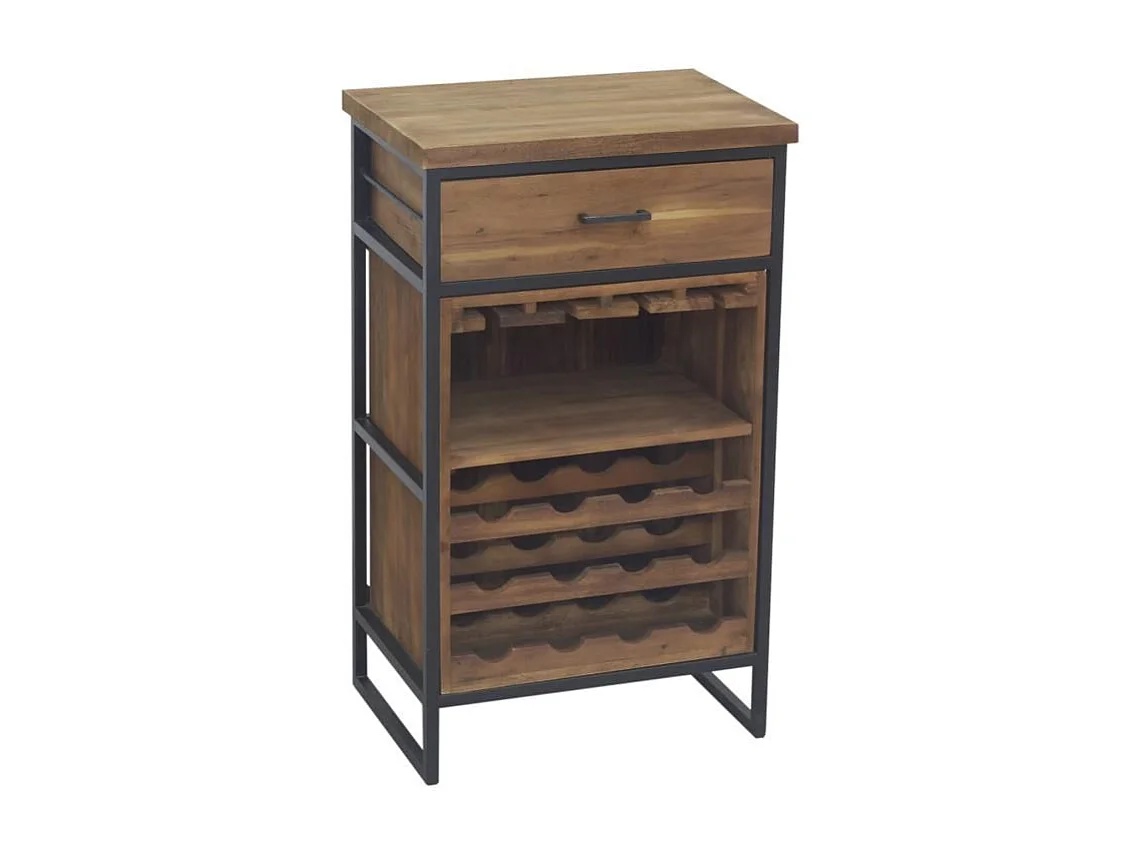 Meuble bar en bois recyclé