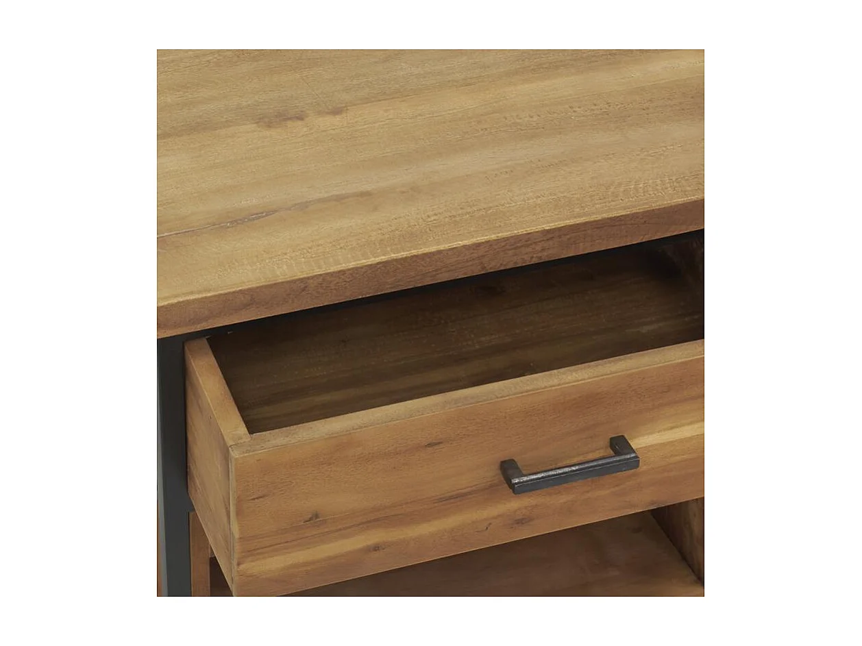 Meuble bar en bois recyclé