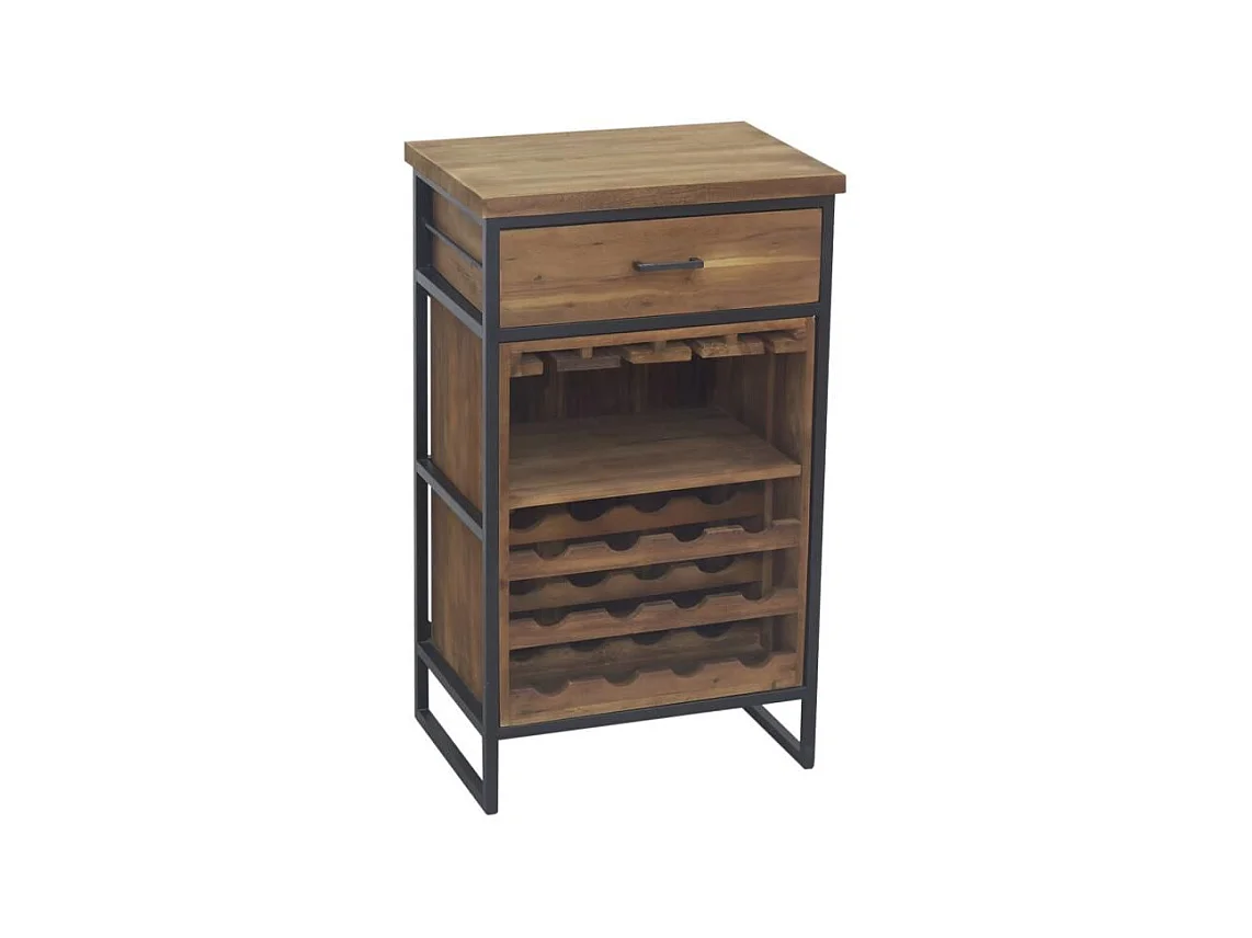 Meuble bar en bois recyclé