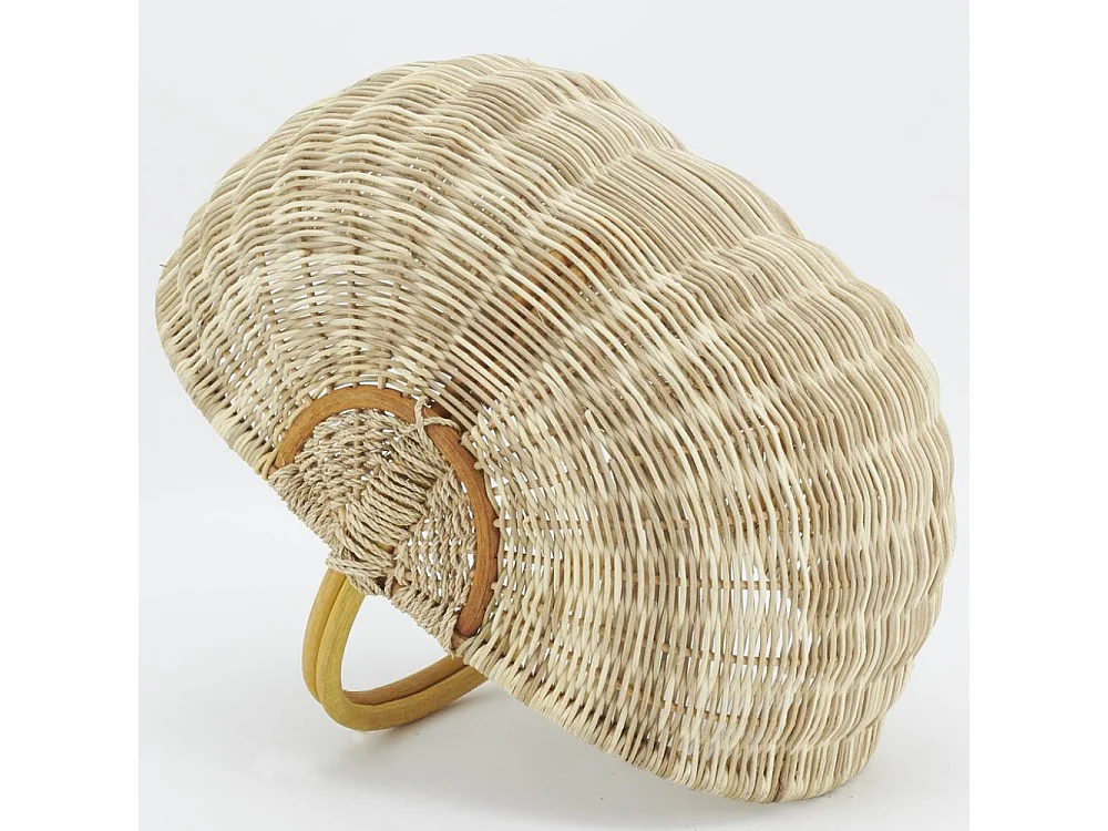 Duo de panier en rotin