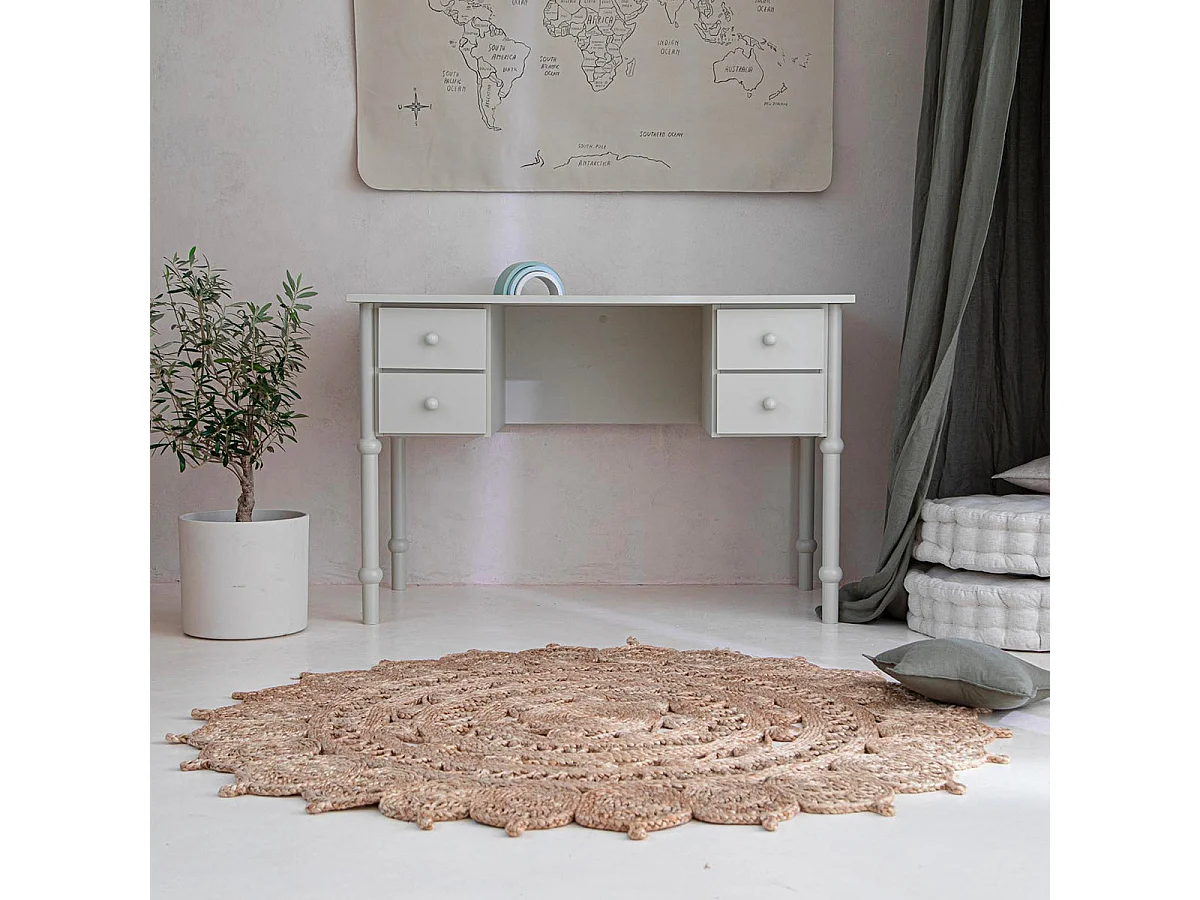 Bureau 4 tiroirs Wood Luck Babushka Olive