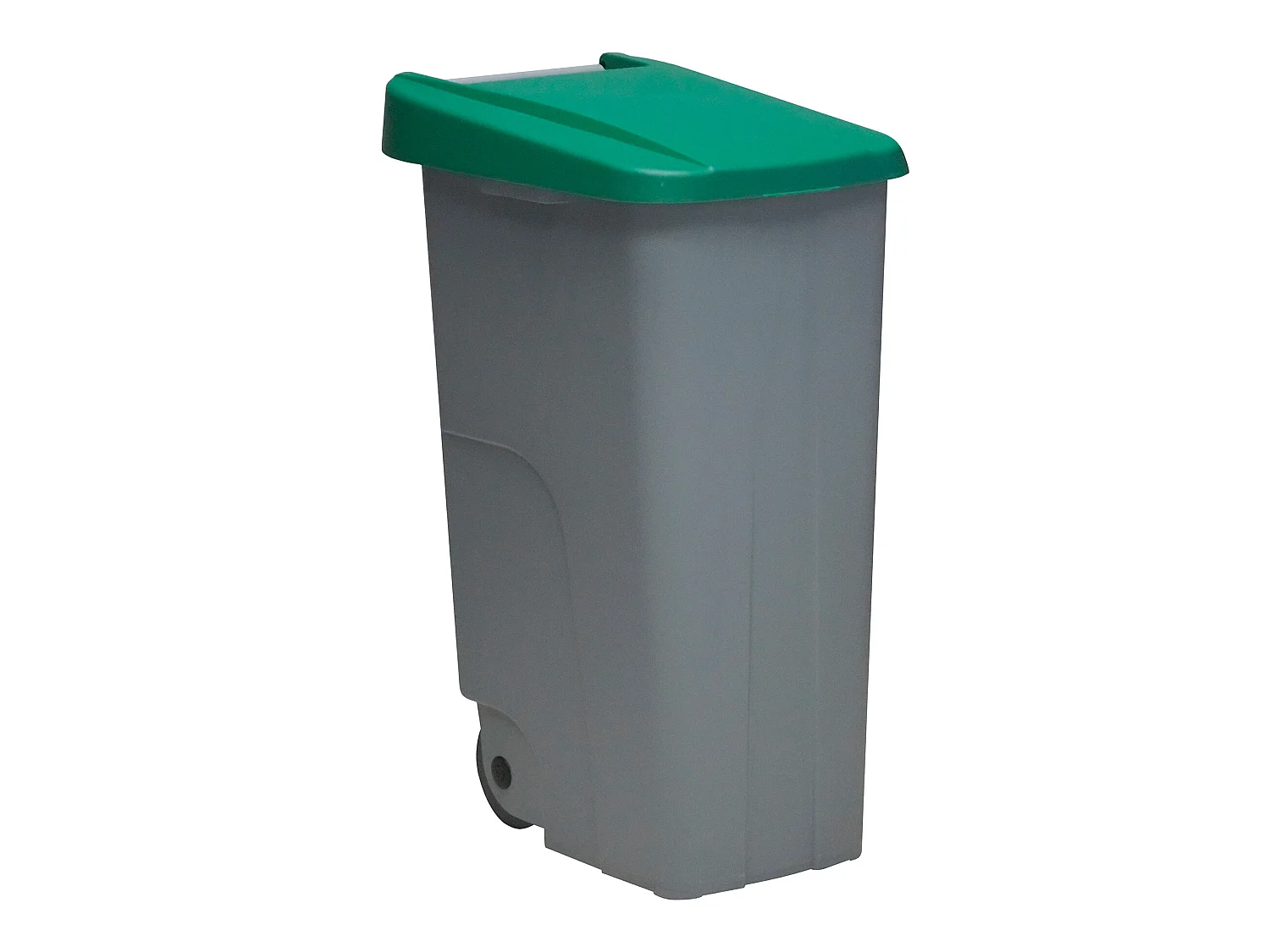 Recycler le conteneur 85 litres fermé - vert, L42 P 57 H76