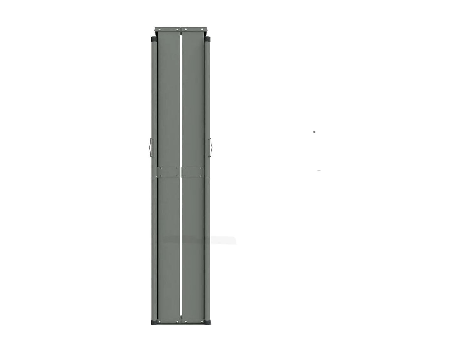 Auvent latéral rétractable 180 noire 600 x 180 x 180 cm 02_0007443