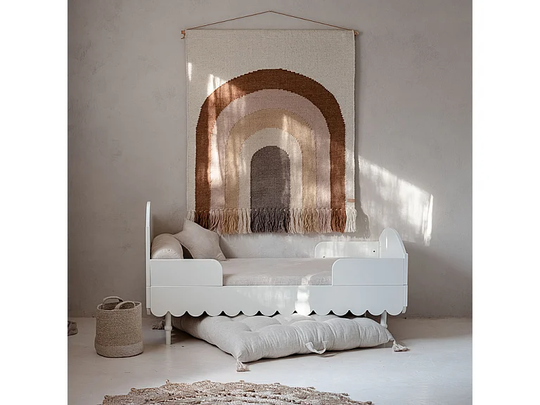 Lit évolutif 70x140 Babushka Blanc