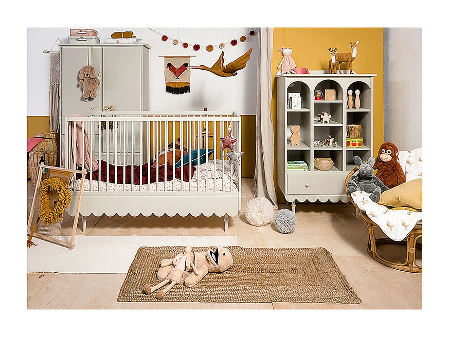 Lit évolutif 70x140 Babushka Olive