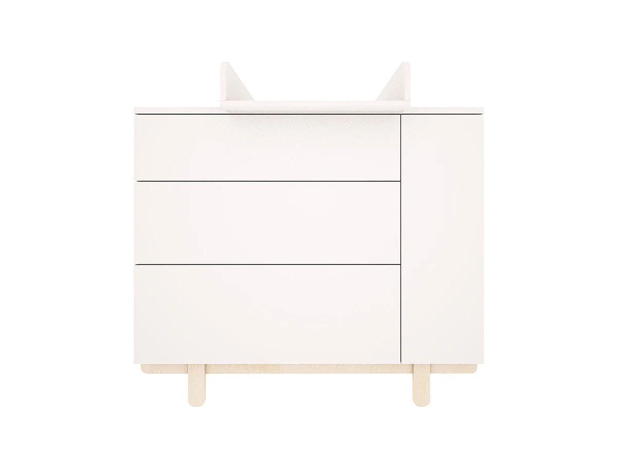 Wood Luck Romy luiertafel - Wit