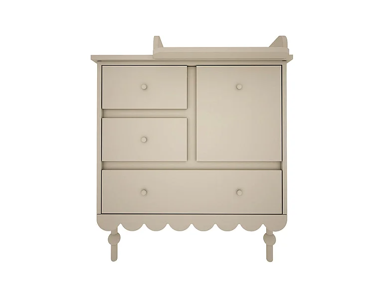 Wood Luck Babushka Olijfje Verandertafel