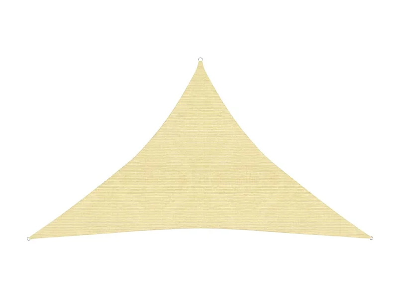 Vela de sombra para sombrilla 160 g/m² 2,5 x 2,5 x 3,5 m HDPE beige 02_0008952