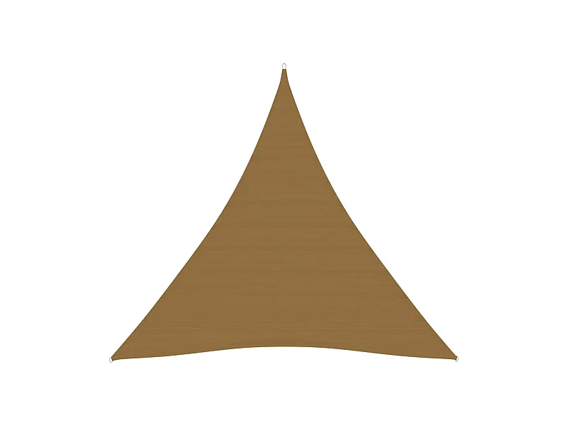 Vela in tessuto per ombrellone 160 g/m² HDPE 4 x 4 x 4 m tortora 02_0009323