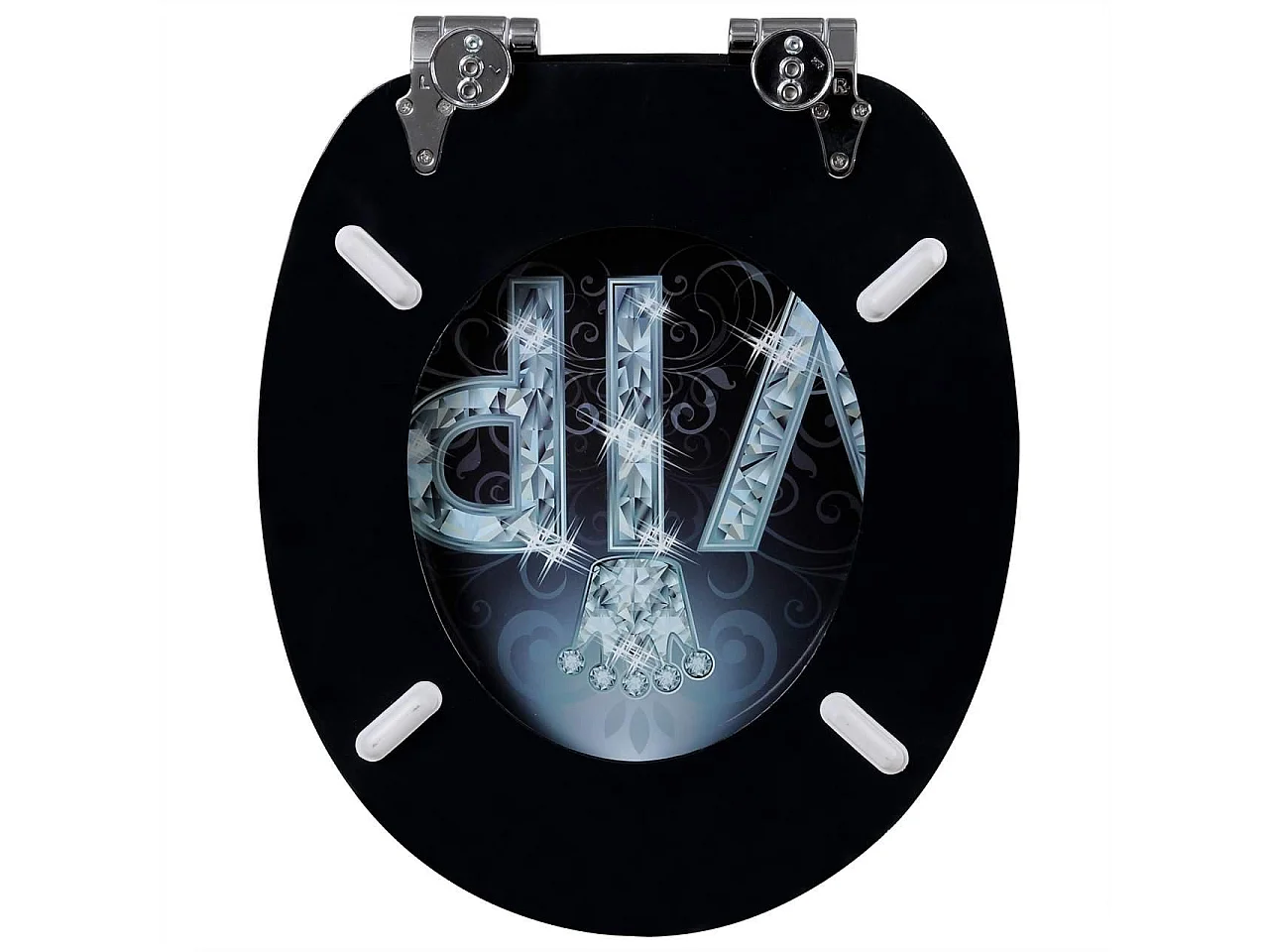 Abattant WC siège de effet bois 37.7 x 43.6 x 43.6 cm 19_0000746