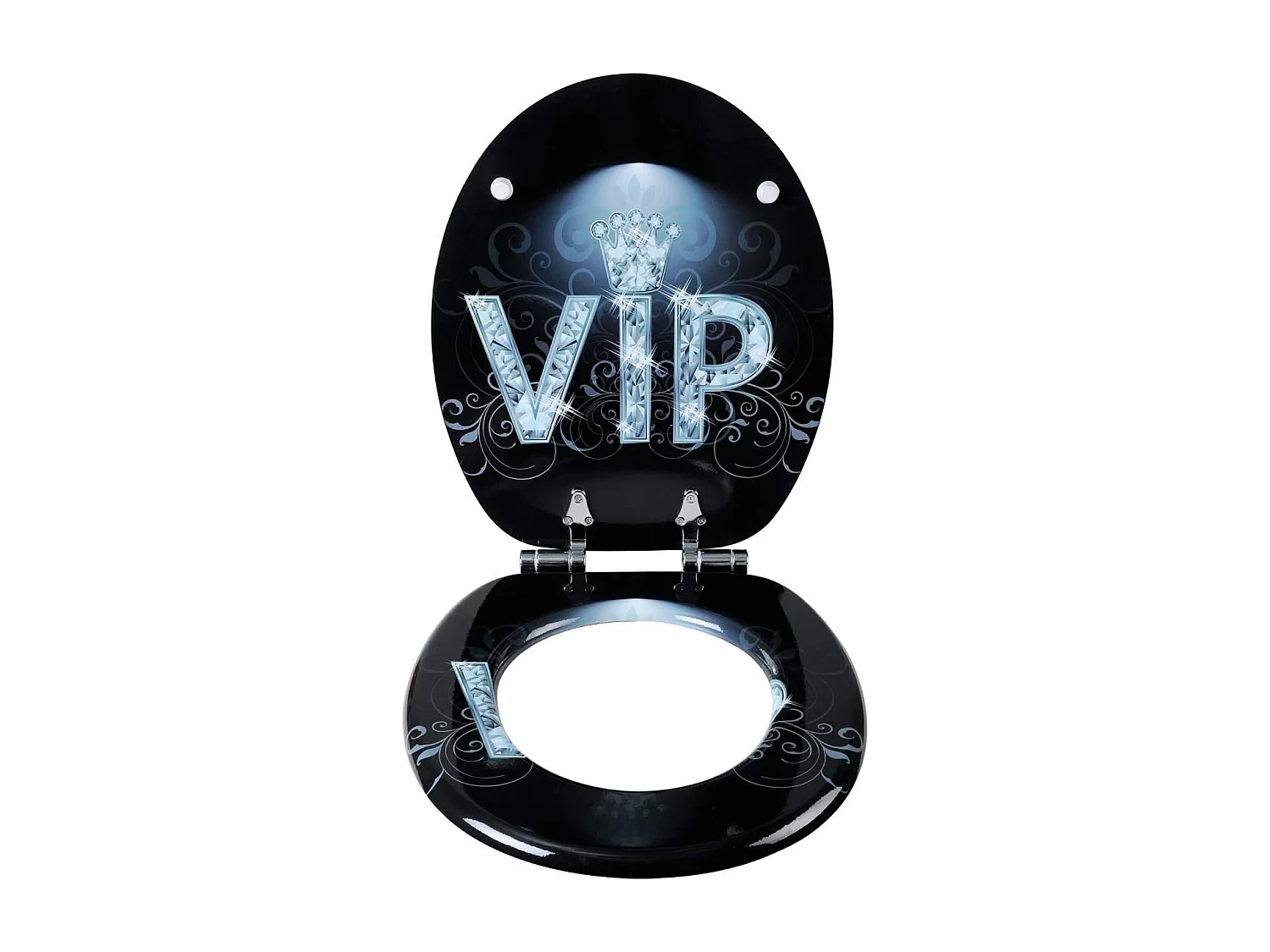 Abattant WC siège de effet bois 37.7 x 43.6 x 43.6 cm 19_0000746