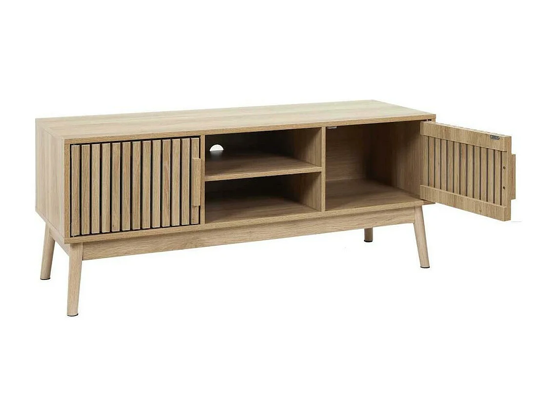 Set meuble TV et table basse en bois Klaus