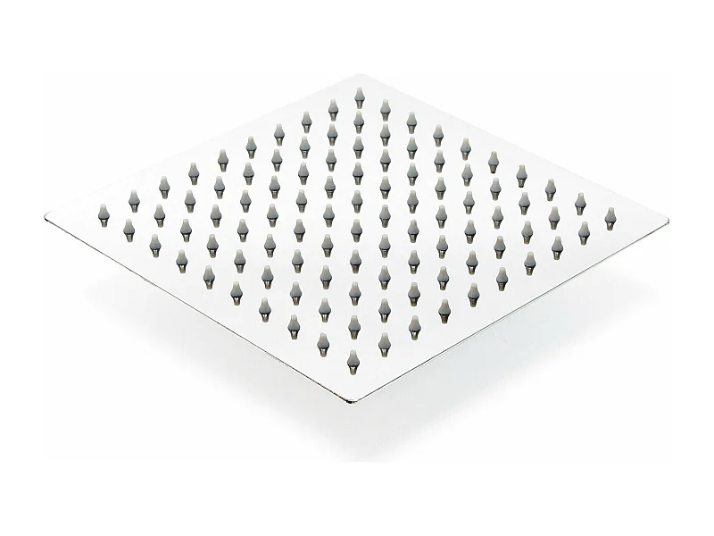 Pommeau de douche carré argenté 24.7 x 24.7 x 5 cm 16_0000626