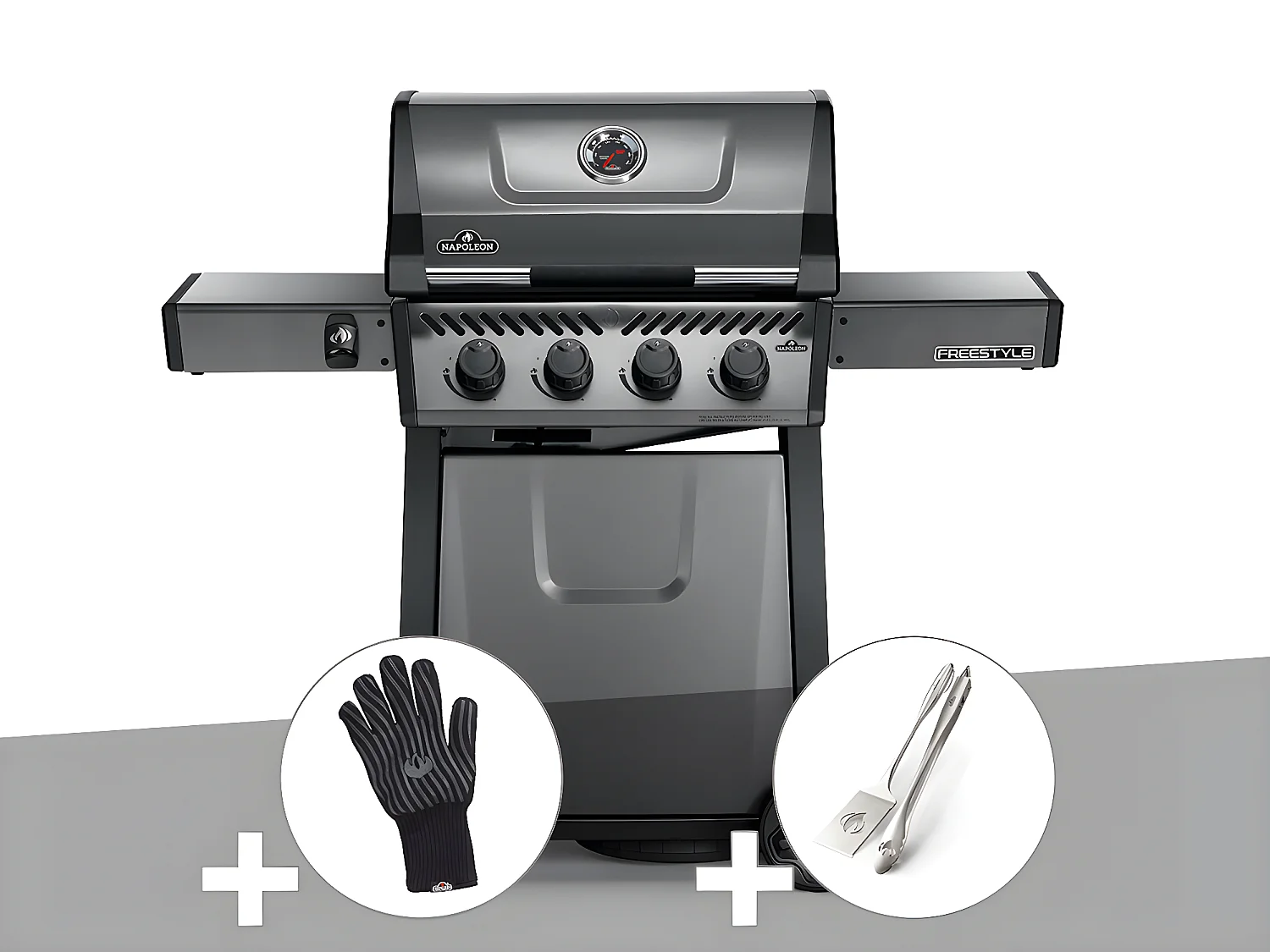 Barbecue à gaz Freestyle F425 + Gant + Ensemble 2 ustensiles - Napoleon