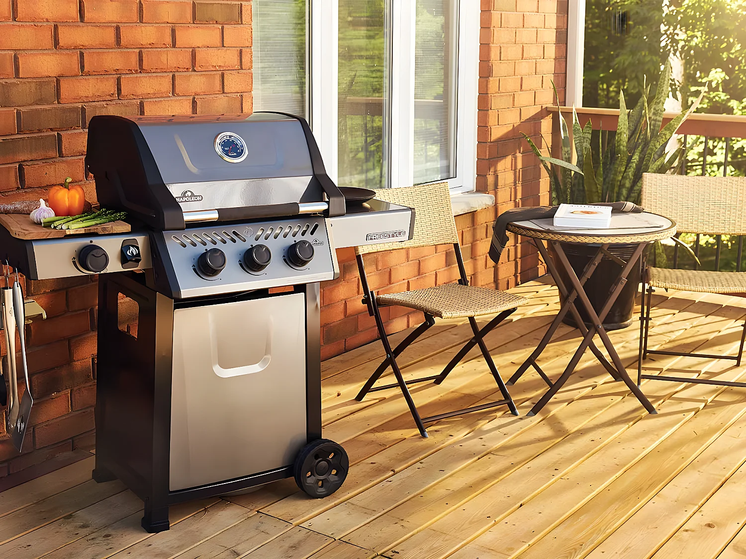 Barbecue à gaz Freestyle F365 + Ensemble 2 ustensiles - Napoleon