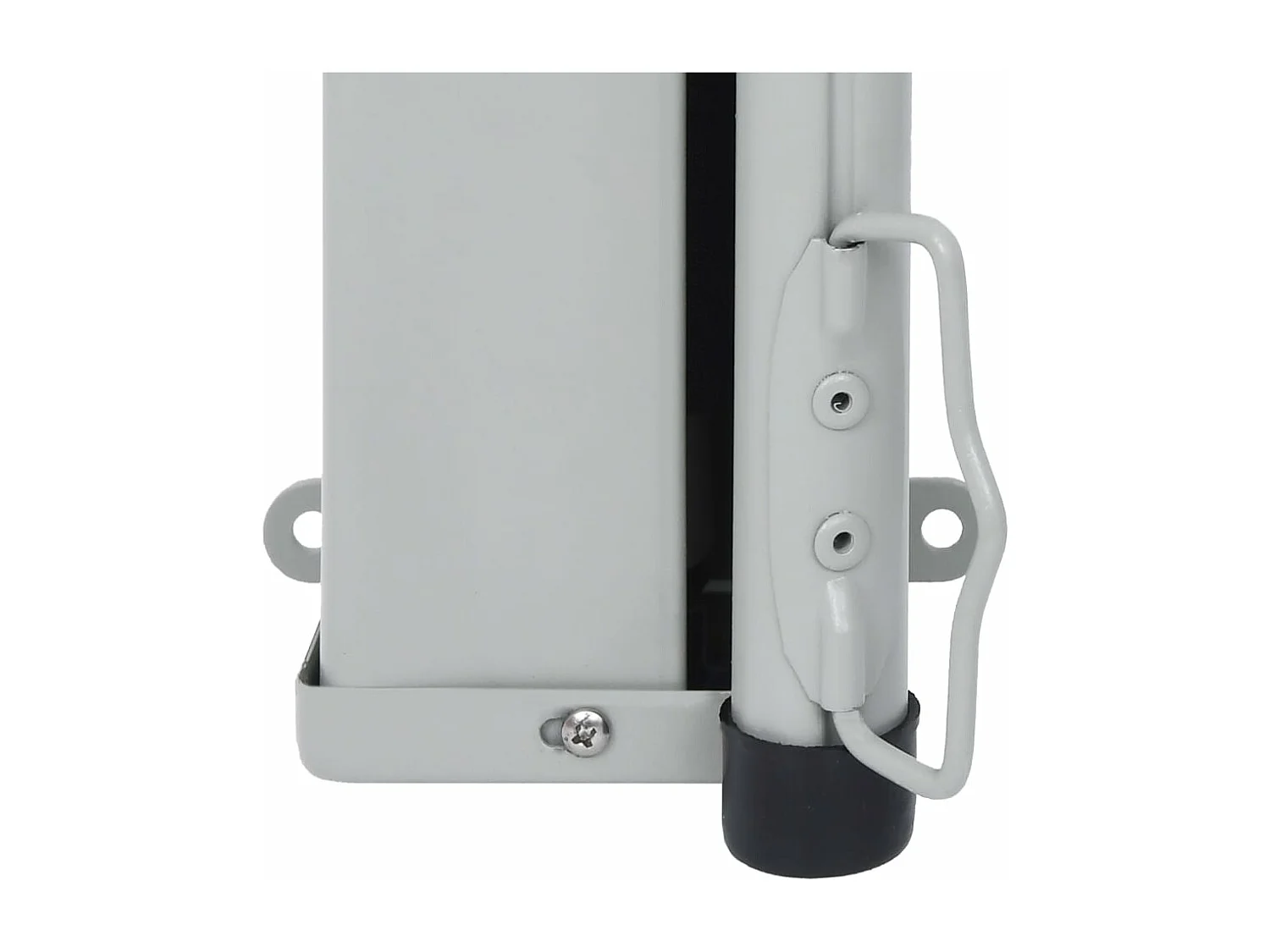 Auvent paravent store brise-vue grise 300 x 300 x 220 cm 02_0007372