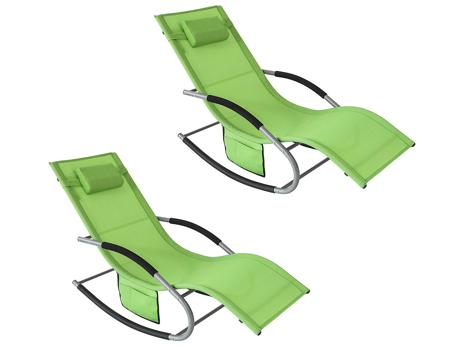 SoBuy, onde, móvel de jardim transat exterior, mesa móvel, OGS28-GRx2