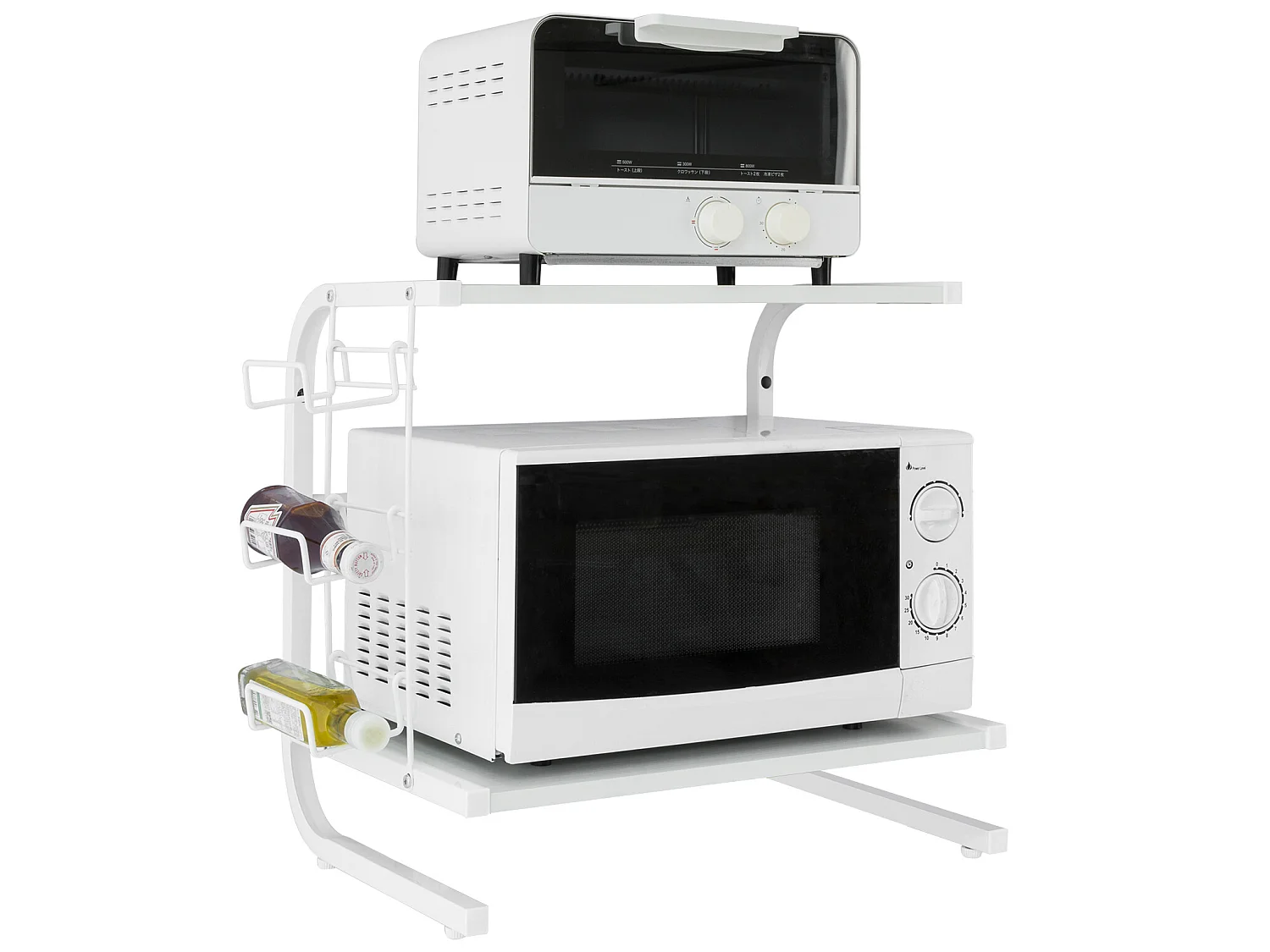 Soporte para microondas, Estante, estantería de Cocina, miniestante FRG092-W SoBuy ES