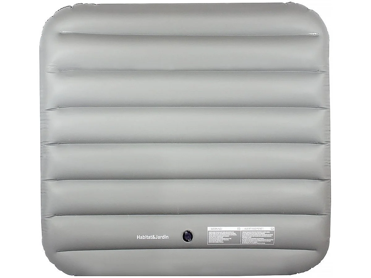 Cobertura insuflável para spa - 111 x 113 cm - Cinzenta