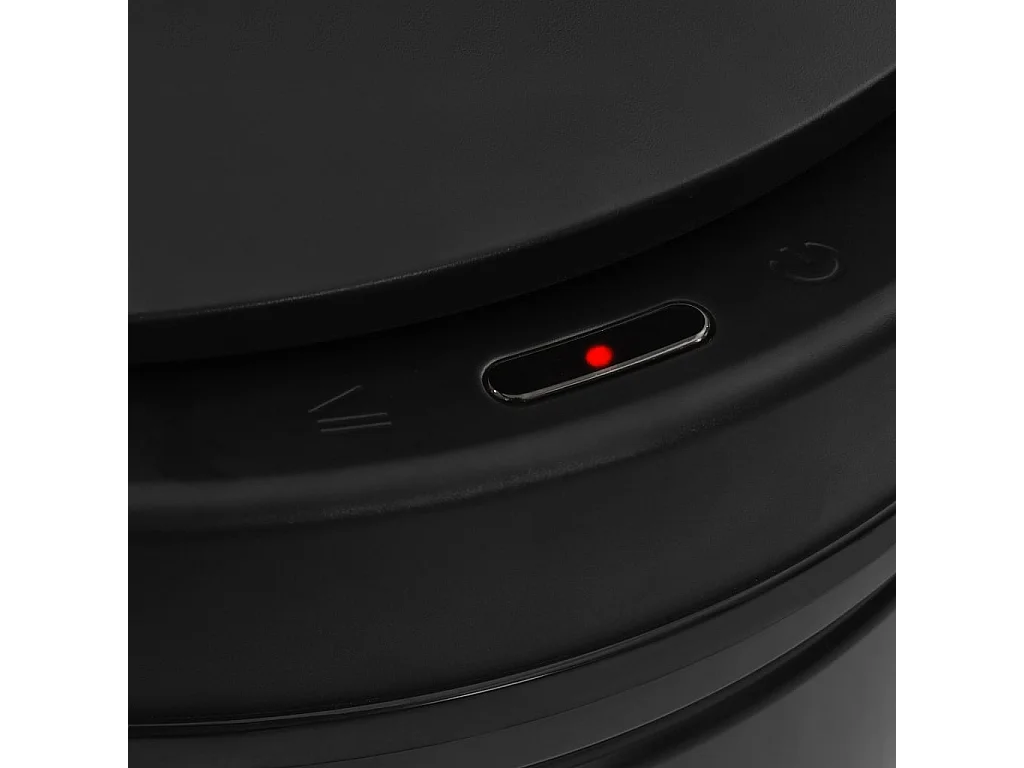 Poubelle à capteur automatique noire 36 x 36 x 66 cm 02_0006038