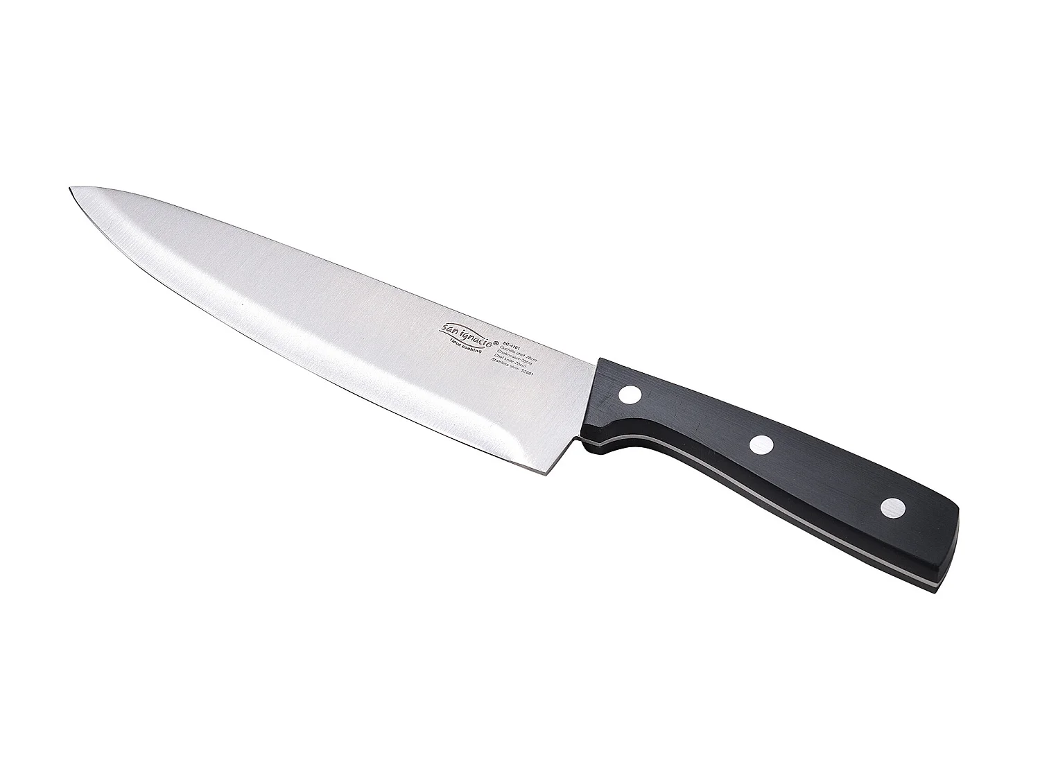 Cuchillo Chef San Ignacio Expert Acero Inoxidable Satinado (20 cm)